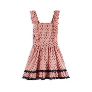 Scotch & Soda Organic Cotton Girls Apron Dress NWT